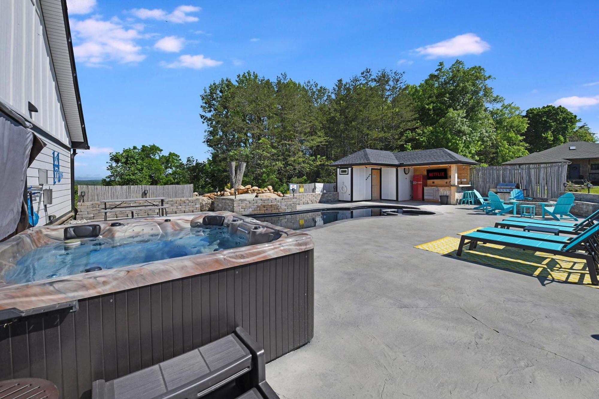 Villa H2Oasis Incredible Pool Retreat With Mountains Views! Sevierville Esterno foto
