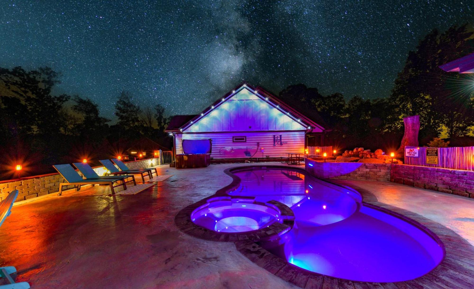 Villa H2Oasis Incredible Pool Retreat With Mountains Views! Sevierville Esterno foto